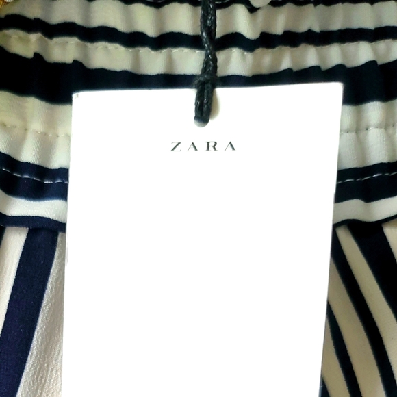 BRAND NEW! Zara Striped Dress Pants - Picture 6 of 7